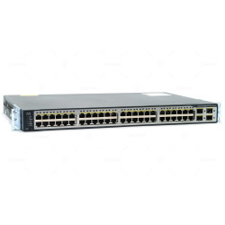 WS-C3750V2-48TS-E CISCO CATALYST 3750 V2 48 PORT 100MB RJ-45 4 PORT 1GB SFP